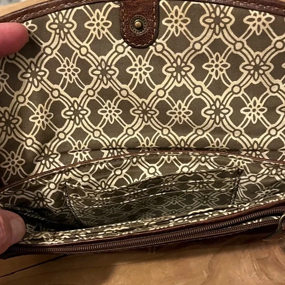 Fossil Bohemian Patchwork Wallet - Brown and Multicolor - Picture 3 of 5